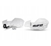 GARDE-MAINS (HANDBARS) GUARDIAN 2 COULEUR BLANC (AVEC FIXATIONS 22MM)