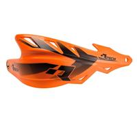 GARDE-MAINS (HANDBARS) RAPTOR COULEUR ORANGE (AVEC SUPPORTS DE GUIDON 22,2MM ET