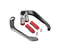 Garde-mains Moto Poignées De Guidon Protège-main Pour Ninja 250 300 400 650 H2 H4 Accessoires De Moto Protecteur D'embrayage De Frein CYPMDW(Red)
