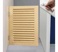 Garde-manger à porte battante, 2 poignées, porte de restaurant intérieure commerciale, facile à installer, taille personnalisée pour entrée de maison, balcon, couloir, demi-porte à persiennes