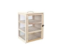Garde manger en bois Réserves gourmandes 3 niveaux