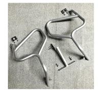 Garde Moteur Crash Bars Protection pour BMW pour R1200GS 2014-2017 Protecteur De Protection De Moteur De Moto Barre De Sécurité De Pare-Chocs Supérieure Et Inférieure(Upper Silver)