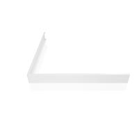 Garde-pieds HÜPPE Purano, pour receveur de douche Purano 4-angle, 202182055, Exécution: 1000x1000mm