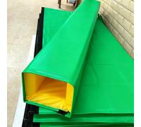 Garde Poteau De Basket Ball Protection Poteau Basket-Ball Extérieur Poteau Carré, Protection Poteau Universelle Toutes Saisons, Protection Poteau De Garage Ou De sous-Sol(Green,3"x3"(8x8cm))