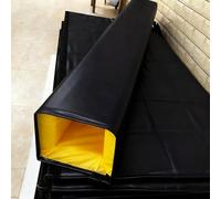 Garde Poteau De Basket Ball Protection Poteau Basket-Ball Extérieur Poteau Carré, Protection Poteau Universelle Toutes Saisons, Protection Poteau De Garage Ou De sous-Sol(Black,2"x2"(5x5cm))