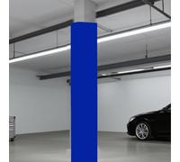 Garde Poteau De Basket Ball Rembourrage en Mousse Poteau Carré, Coussinets Sécurité Poteaux sous-Sol, Adaptés Aux Poteaux 7 X 7, 10 X 10, 12 X 12 Et 25 X 25(Blue H 180cm,23x23cm)