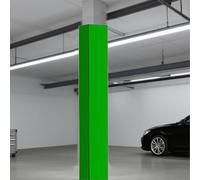 Garde Poteau De Basket Ball Rembourrage en Mousse Poteau Carré, Coussinets Sécurité Poteaux sous-Sol, Adaptés Aux Poteaux 7 X 7, 10 X 10, 12 X 12 Et 25 X 25(Green H 150cm,15x15cm)