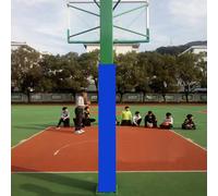 Garde Poteau De Basket Ball Rembourrage Poteau Basket Carré, Hauteur 150/180 Cm, Garage, Compatible avec Poteaux 7 X 7, 10 X 10, 12 X 12, 15 X 15, 30 X 30 Cm,(Blue 180cm,10x10cm)