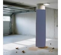 Garde Poteau De Basket Ball Rembourrage Poteau Garage Stationnement, Diamètre 4 5 10 15 20 Cm, Mousse Sécurité Toutes Saisons Terrains Sport, Lampadaires, Hauteur 1,5 M(Gray,Dia 4 1/2in(11.5cm))