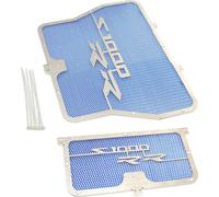 Garde radiateur moto en acier inoxydable pour BMW S1000RR/S1000R/S1000XR/HP4 bleu