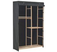 Garde-robe à 3 Niveaux Stockage Armoire Rangement Étagère de Vêtements vidaXL