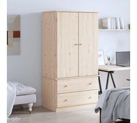 Garde-robe ALTA 90x55x170 cm bois massif de pin armoire de rangement vidaXL