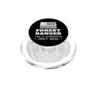 Garde-Robe Amusante Forest Ranger Like A Superhero Only Real Park PopSockets PopGrip pour MagSafe