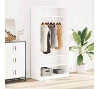 Garde-robe Armoire de Rangement Chambre Chêne Sonoma Bois d’Ingénierie vidaXL