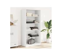vidaXL Garde-robe Blanc 100 x 50 x 200 cm Bois d'ingénierie