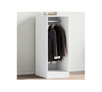 Garde robe blanc 48x41x102 cm bois d ingénierie