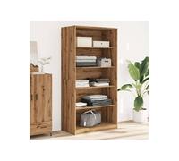 vidaXL Garde-robe chêne artisanal 100x50x200 cm bois d'ingénierie marron