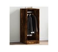 vidaXL Garde-robe chêne fumé 48x41x102 cm bois d'ingénierie Marron