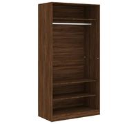 vidaXL Garde-robe chêne marron 100x50x200 cm bois d'ingénierie 826616