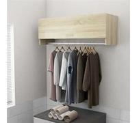 vidaXL Garde-robe Chêne Sonoma – Aggloméré – 100 x 32,5 x 35 cm