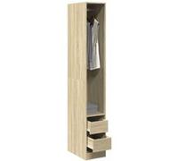 vidaXL Garde-robe Chêne Sonoma 30x50x200 cm Bois d'ingénierie