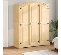 vidaXL Garde-robe Corona 151,5x52x186 cm bois de pin massif