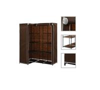 Garde robe d angle Marron 130x87x169 cm