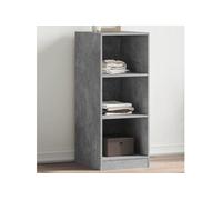 Garde robe gris béton 48x41x102 cm bois d ingénierie