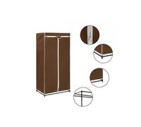 vidaXL Garde-robe Marron 75x50x160 cm