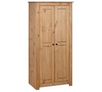 Garde-robe - MOTHINESSTO - Panama - Bois massif - 80x50x171,5 cm - 2 portes