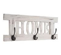 Garde-robe murale Home, planche vestiaire, style shabby, vintage, 55x20cm blanc Blanc G