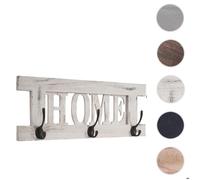 Garde-robe murale Home, planche vestiaire, style shabby, vintage, 55x20cm blanc Blanc G