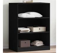 Garde robe noir 77x48x102 cm bois d ingénierie Noir G