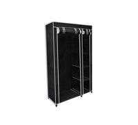 Garde robe pliable Noir 110 x 45 x 175 cm