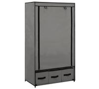 Garde-robe Tissu Penderie Armoire Rangement Etagère Vêtements Chambre vidaXL
