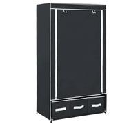 Garde-robe Tissu Penderie Armoire Rangement Etagère Vêtements Chambre vidaXL