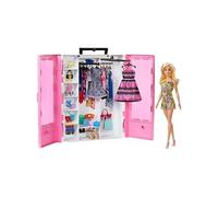 Barbie Fashionistas Le Dressing De Rêve Rose Et Poupée Blonde