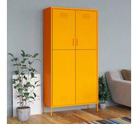 Garde-robe Vert Menthe 90x50x180 cm Acier Armoire à Vêtements Chambre vidaXL