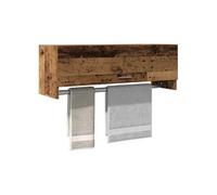 vidaXL Garde-robe Vieux Bois – Bois d'ingénierie 100x32,5x35 cm – Marron G