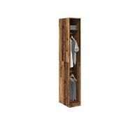 vidaXL Garde-robe vieux bois 30x50x200 cm bois d'ingénierie Marron