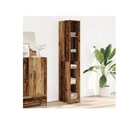 Garde-robe vieux bois 30x50x200 cm bois d'ingénierie, armoire de rangement, organisateur de garde-robe, armoire, 3307709