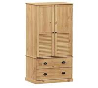 Garde-robe VIGO 90x55x170 cm bois massif de pin--Mothinessto3179