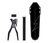 GardeBoue De Vélo, GardeBoue De Arrière, Arrière pour Selle-Vélo, Protection Large Anti-Éclaboussures, Compatible VTT/VTC Et Pneus Gravel, Montage Rapide sans Outil