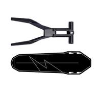 GardeBoue De Vélo, GardeBoue De Arrière, Arrière pour Selle-Vélo, Protection Large Anti-Éclaboussures, Compatible VTT/VTC Et Pneus Gravel, Montage Rapide sans Outil