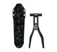 GardeBoue De Vélo, GardeBoue De Arrière, Arrière pour Selle-Vélo, Protection Large Anti-Éclaboussures, Compatible VTT/VTC Et Pneus Gravel, Montage Rapide sans Outil