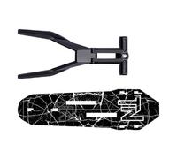 GardeBoue De Vélo, GardeBoue De Arrière, Arrière pour Selle-Vélo, Protection Large Anti-Éclaboussures, Compatible VTT/VTC Et Pneus Gravel, Montage Rapide sans Outil