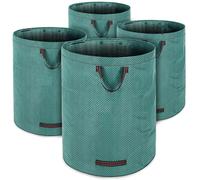 GARDEBRUK® 2-6x Sac de jardin 280 L sac charge 50kg doubles coutures 3 poignées
