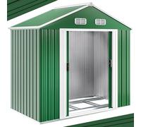 GARDEBRUK Abri de Jardin métal XL Vert