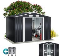 GARDEBRUK Abri de Jardin métal XXL Anthracite