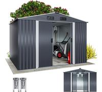 GARDEBRUK Abri de Jardin métal XXL Anthracite-métallique